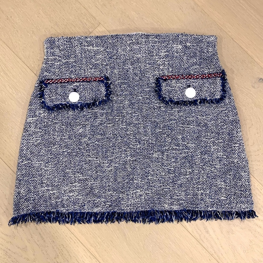 Zara tweed skirt size small
